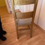 6 solid oak dining chairs Image 4