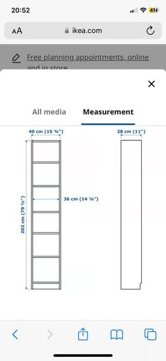 Ikea Billy Bookcase
