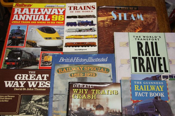 Eight Railway Books.
