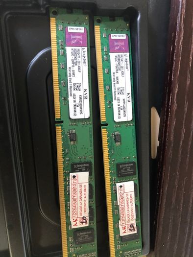 2x Kingston Ram 2 Gb 1333mz Ddr3