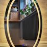 LED Bathroom Mirror Oval 50x80cm Image 4