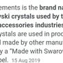 Swarovski Crystal Elements Pendant and Earrings Image 6