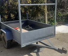 all steel trailer 6x4