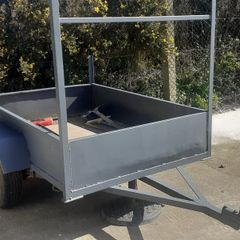 all steel trailer 6x4