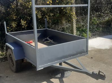 all steel trailer 6x4