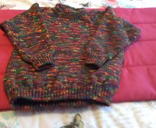 Handknit Boys sweater