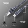 Starlink Mini 100W USB C to DC Power Cable (2M/6.5FT) Image 2