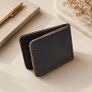 Unisex Genuine Leather Bifold Wallet Slim Vintage Brown Leather Wallet with Multiple Card Slots Image 9