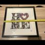 Framed Handmade Pique Assiette Mosaic Image 5