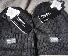 thermal wool hats, possibly child size