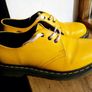 Dr Martens 1461 Yellow Boots Size 5(38) Image 2