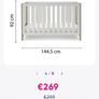 Obaby Nika Cot Bed Image 8