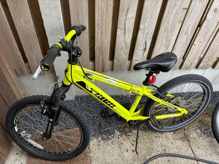 kids bike size 20
