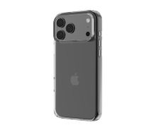 iPhone 17 Pro Max Shockproof Dark Transparent Case Cover