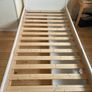 Kids Stars Single Bed Frame With Drawer White Image 2