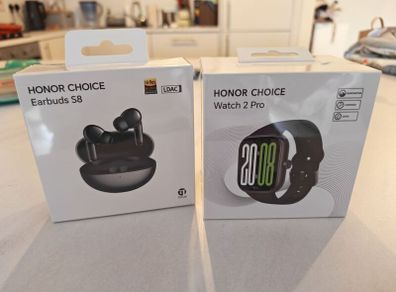 honor choice watch 2 Pro earbuds s8 combo smartwatch
