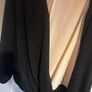 Black / salmon long sleeve F&F blouse size UK20 EU48 Postage included Image 3