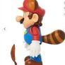 Super Mario Raccoon Mario With  Super Leaf 10cm Action Figure Image 4