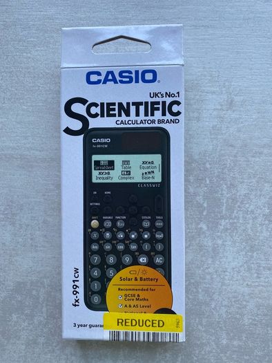 Casio scientific calculator