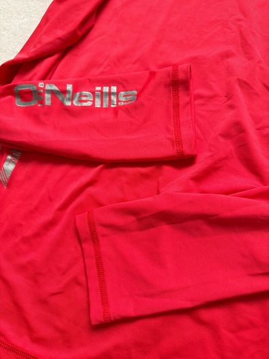 O Neills red size M rash vest