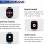 Smart Watch for Women Answer/Make Call, 1.95" HD Screen Fitness Watch with Heart Rate/Sleep/Stress Monitor, New Smartwatch with 110+ Sport Modes, IP68 Waterproof Activity Tracker for Android iOS, Pink Visit the Poounur Store Image 5