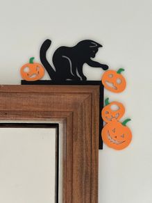 Halloween Door Corner Decoration