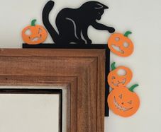 Halloween Door Corner Decoration