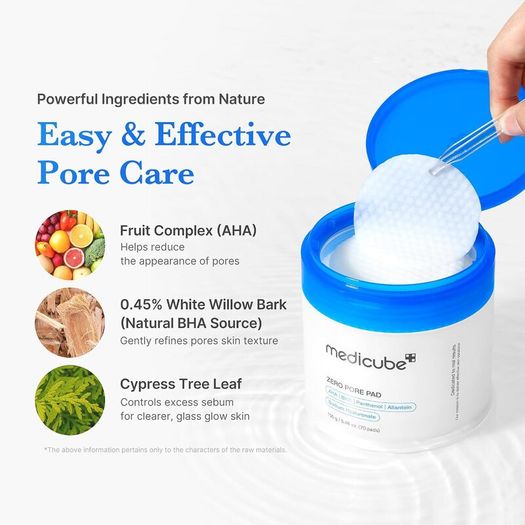 Medicube Zero Pore Pad 2.0 155g (70 Pads)