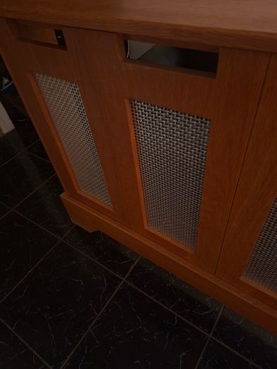 Solid Oak Radiator cabinet