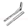 BRAND NEW Silver 8inch 2PCS Stainless Steel Folding Triangle Bracket Image 2