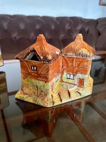 Vintage Price Kensington Cottage Ware Double Preserves Jam or Condiment Set Rare