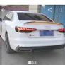 audi A4 B9 ABS plastic color rear spoiler wing trunk lip boot cover car styling with led light Image 2
