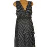 Black and White polkadot dress size 16 - 18 Postage included Image 2