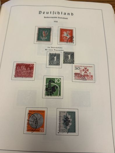 Stamp album GERMANY