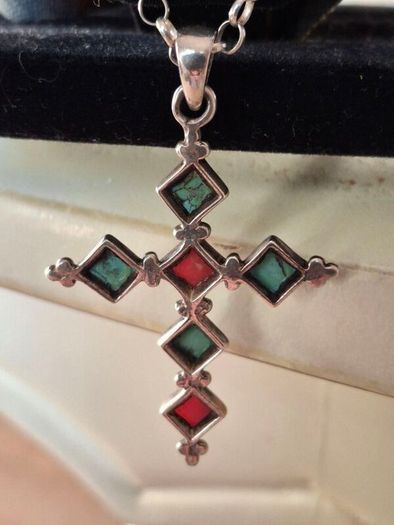 Jewellery - Silver Cross and Chain