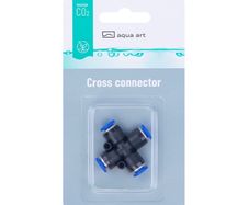 Aqua-Art Cross connector 6 mm