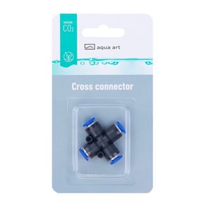 Aqua-Art Cross connector 6 mm