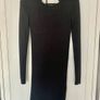 Black Dress Zara Knit Size: L Image 5