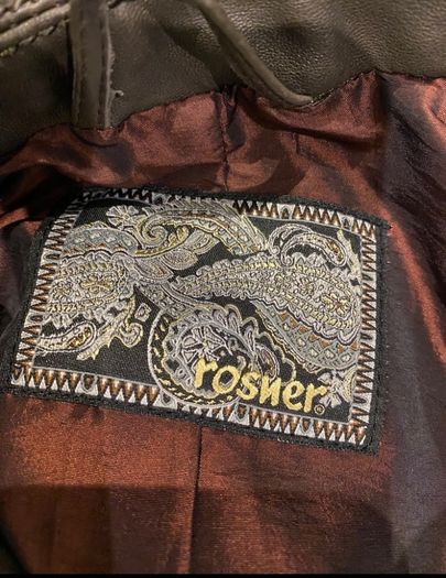 Leather jacket chocolate immaculate condition
