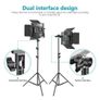 45333 Neewer Advanced 2.4G 660 LED Video and Photography Lighting Kit Image 2