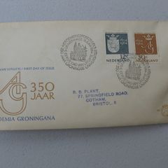 Stamps, Netherlands FDC 1964