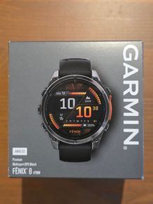 Garmin Fenix 8 AMOLED 47mm - New - Full Set