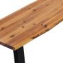 Bench Solid Acacia Wood 160 cm Image 2