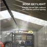Metal Shed Skylight & Floor Frame 9.1 X 6.4 ft Image 6