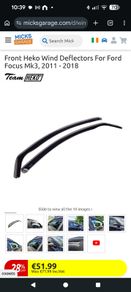 Ford Focus Mk3 - (2011-2018) Wind Deflectors