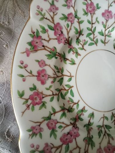 Vintage Minton Pink Blossom Part Tea Set