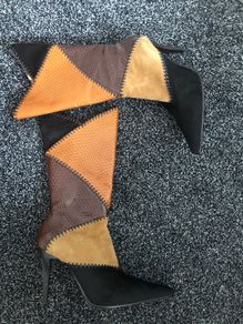 high hill boots