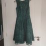 Chi Chi  teal embroidered dress size 10 Image 5
