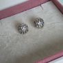 Pandora sterling silver lotus flower clips charm very good condition Image 5