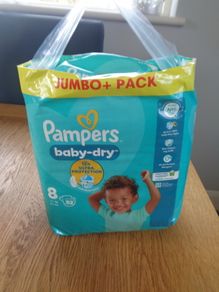 Pampers Baby Dry Jumbo Pack of Nappies for Sale